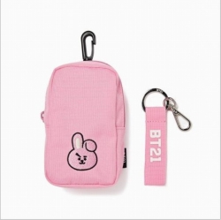 BTS BT21 Coin Purse Card Bag W...