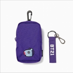 BTS BT21 Coin Purse Card Bag W...