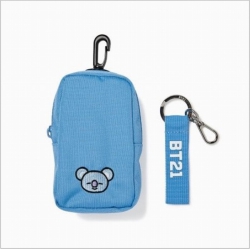 BTS BT21 Coin Purse Card Bag W...