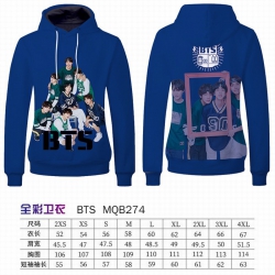 BTS Full Color Long sleeve Pat...