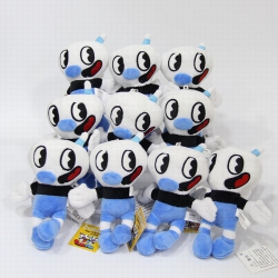 Cuphead Blue Plush cartoon pen...