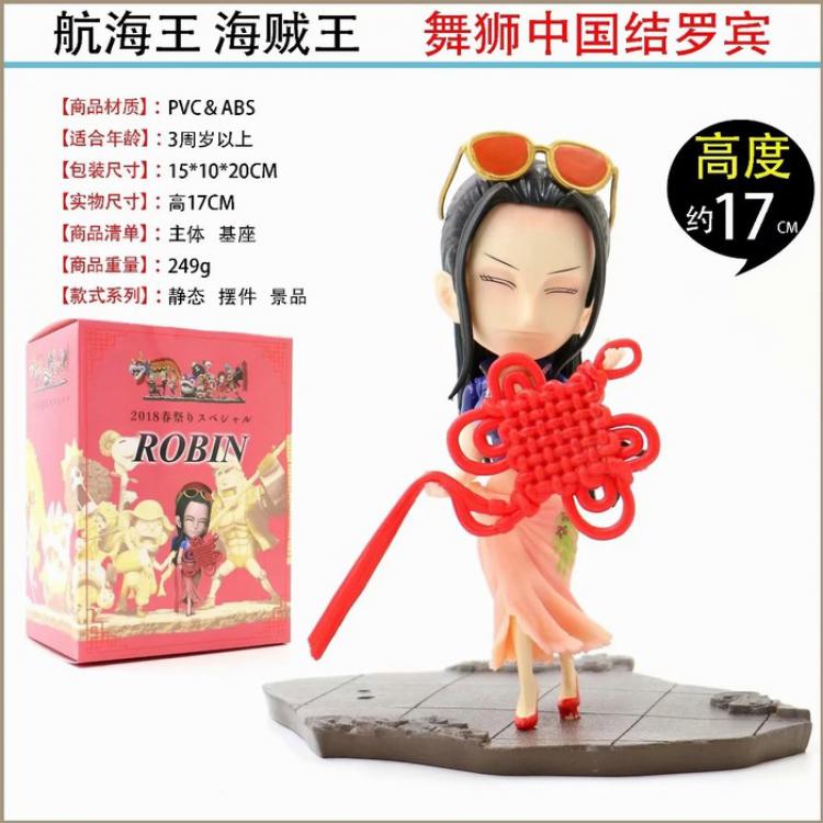 One Piece New spring Robin Boxed Figure Decoration 17CM a box of 100