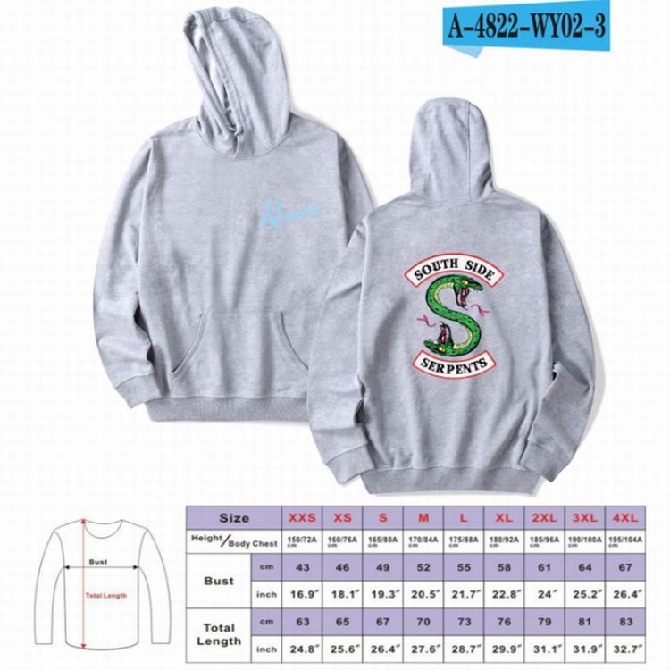 Riverdale Long sleeve Sweatshirt Hoodie 9 sizes from XXS to XXXXL price for 2 pcs preorder 3 days Style 6