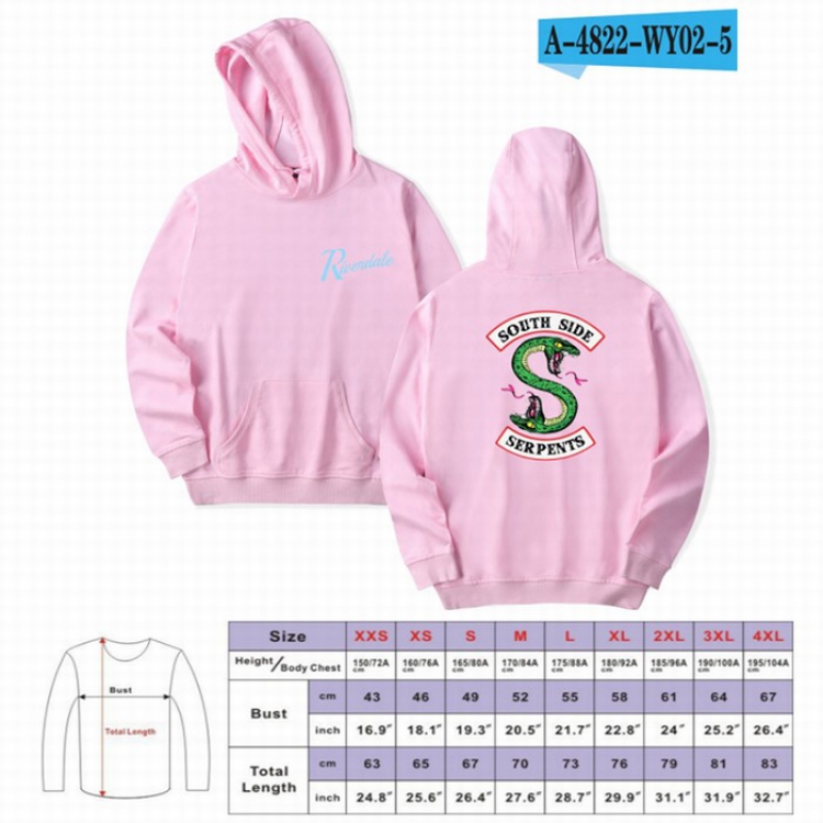 Riverdale Long sleeve Sweatshirt Hoodie 9 sizes from XXS to XXXXL price for 2 pcs preorder 3 days Style 4