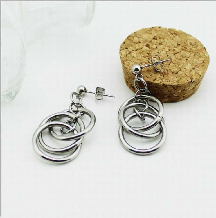 BTS Multi-ring earrings  price for 5 pairs Style A