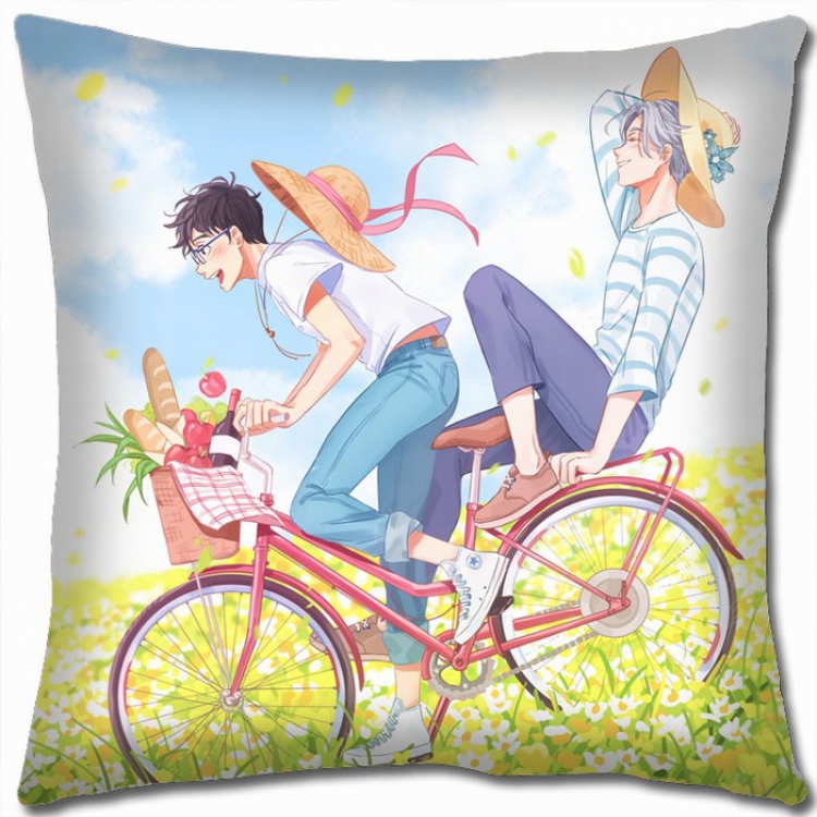 Yuri !!! on Ice Double-sided full color Pillow Cushion 45X45CM Y15-113 NO FILLING