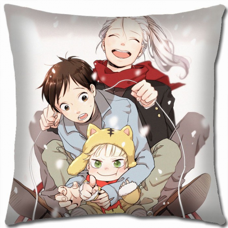 Yuri !!! on Ice Double-sided full color Pillow Cushion 45X45CM Y15-29 NO FILLING