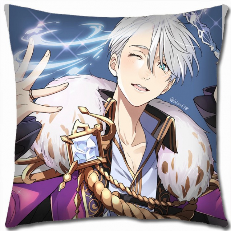 Yuri !!! on Ice Double-sided full color Pillow Cushion 45X45CM Y15-73 NO FILLING