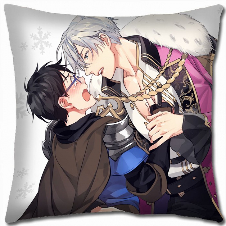 Yuri !!! on Ice Double-sided full color Pillow Cushion 45X45CM Y15-75 NO FILLING