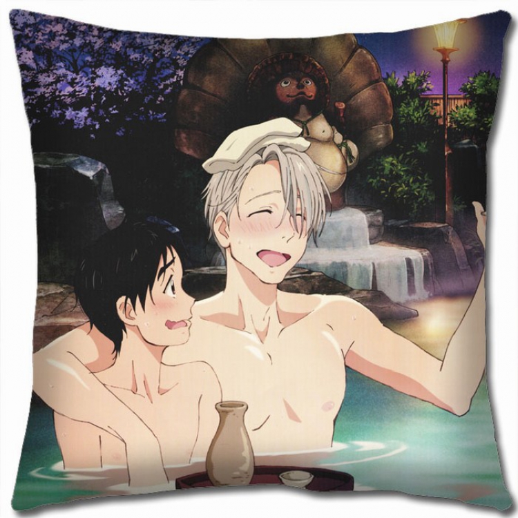 Yuri !!! on Ice Double-sided full color Pillow Cushion 45X45CM Y15-8 NO FILLING