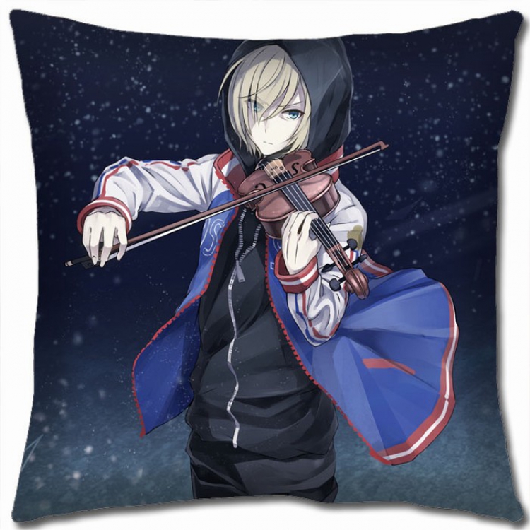 Yuri !!! on Ice Double-sided full color Pillow Cushion 45X45CM Y15-80 NO FILLING
