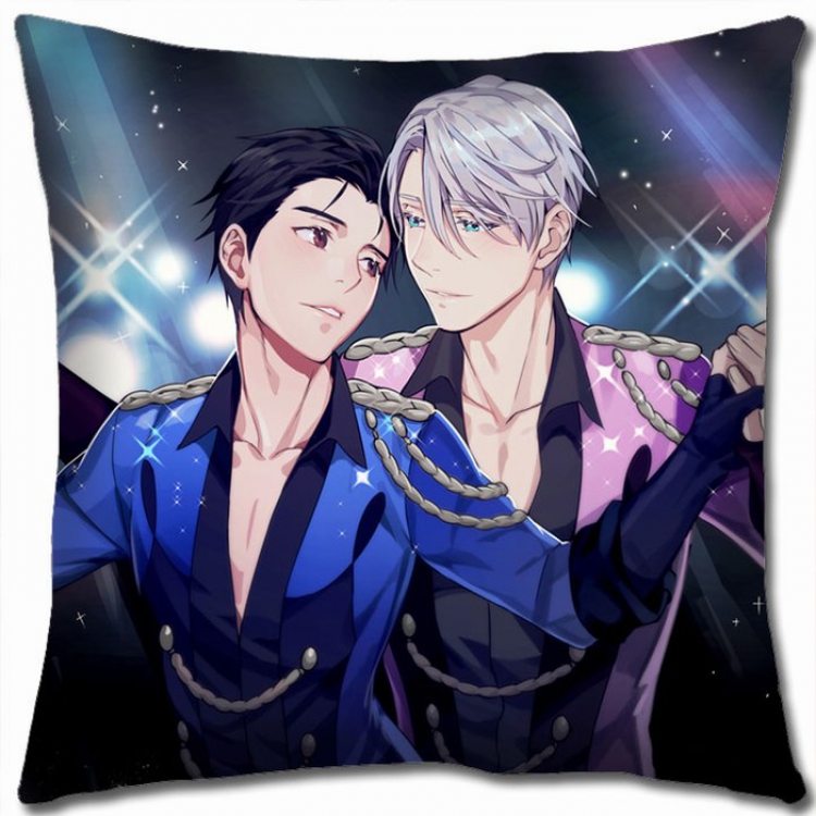 Yuri !!! on Ice Double-sided full color Pillow Cushion 45X45CM Y15-82 NO FILLING