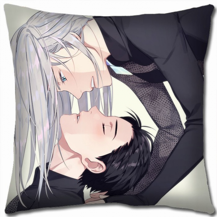 Yuri !!! on Ice Double-sided full color Pillow Cushion 45X45CM Y15-88 NO FILLING