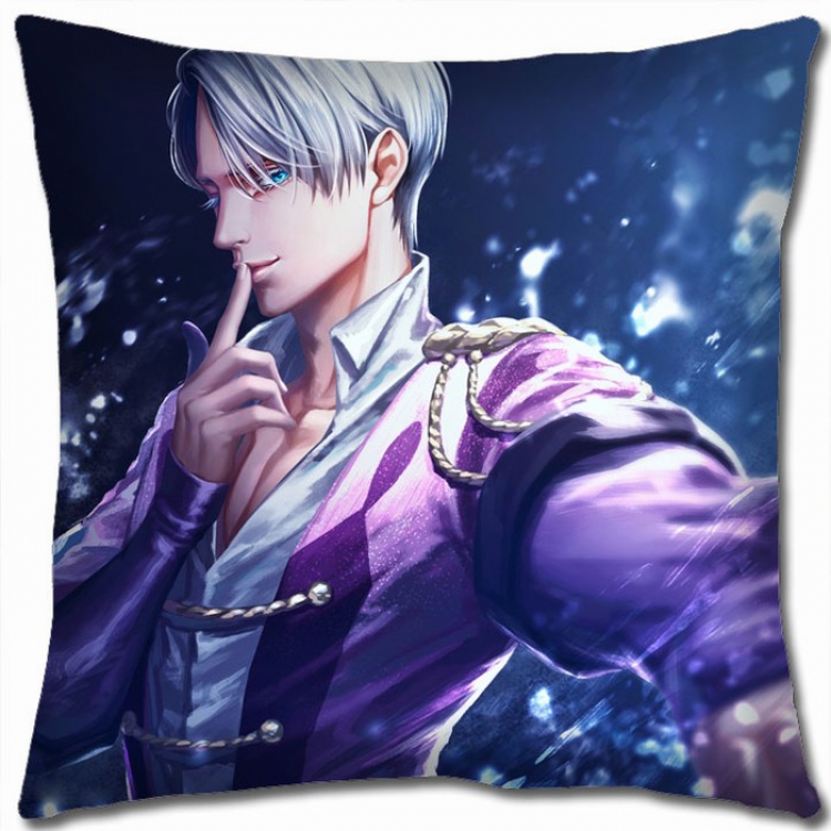 Yuri !!! on Ice Double-sided full color Pillow Cushion 45X45CM Y15-86 NO FILLING