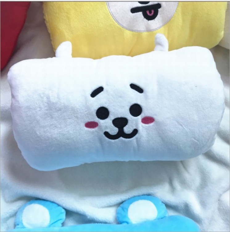 BTS BT21 Plush doll Nap pillow Hand warmers 30X20CM 200G price for 3 pcs Style E