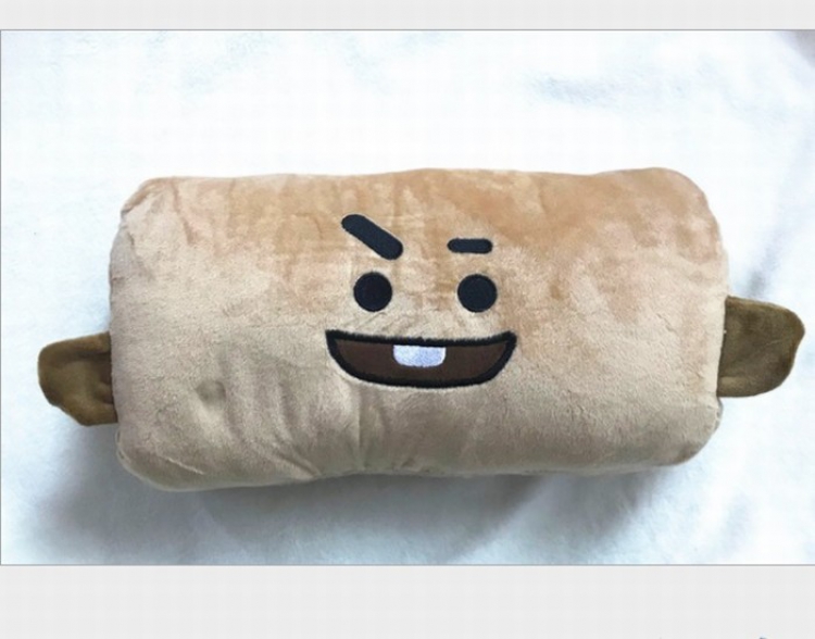 BTS BT21 Plush doll Nap pillow Hand warmers 30X20CM 200G price for 3 pcs Style A
