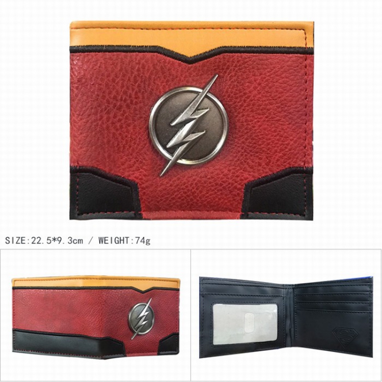 The avengers allianc flash Sign PU Wallet Purse Style C