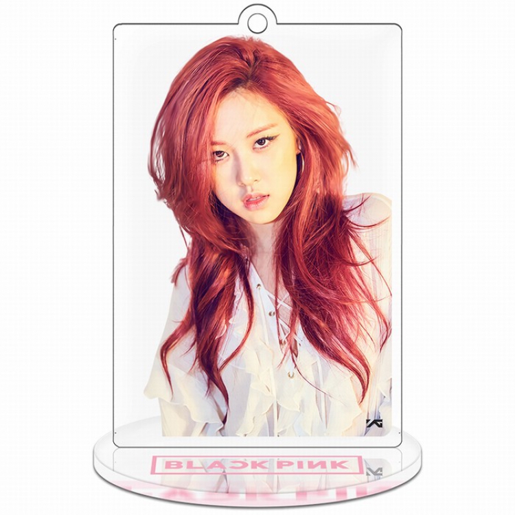 BLACKPINK Rectangular Small Standing Plates Acrylic keychain pendant 9-10CM Style E