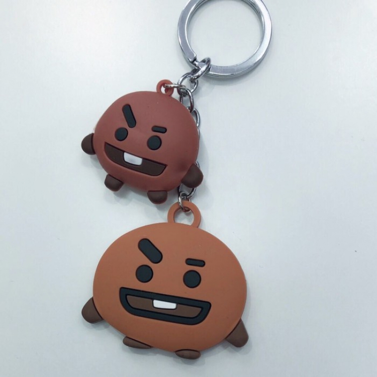 BTS BT21 Key Chain Pendant Style A price for 5 pcs