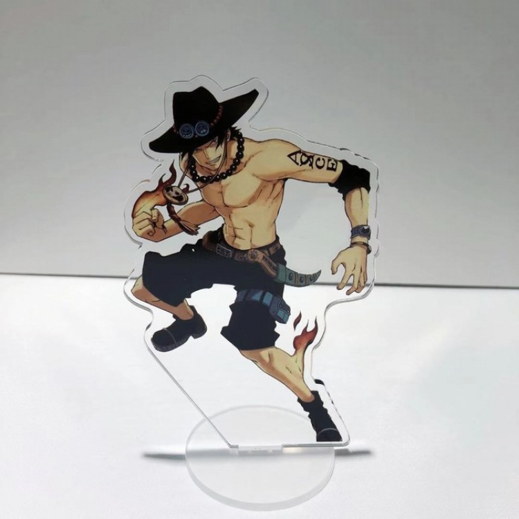 One Piece Acrylic Standing Plates 12CM Style B