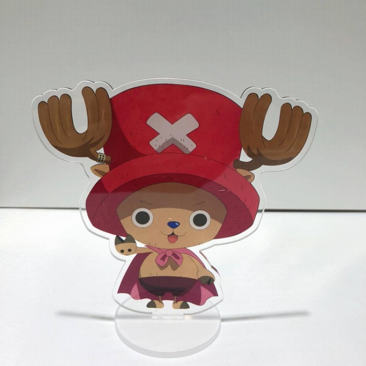 One Piece Acrylic Standing Plates 12CM Style E