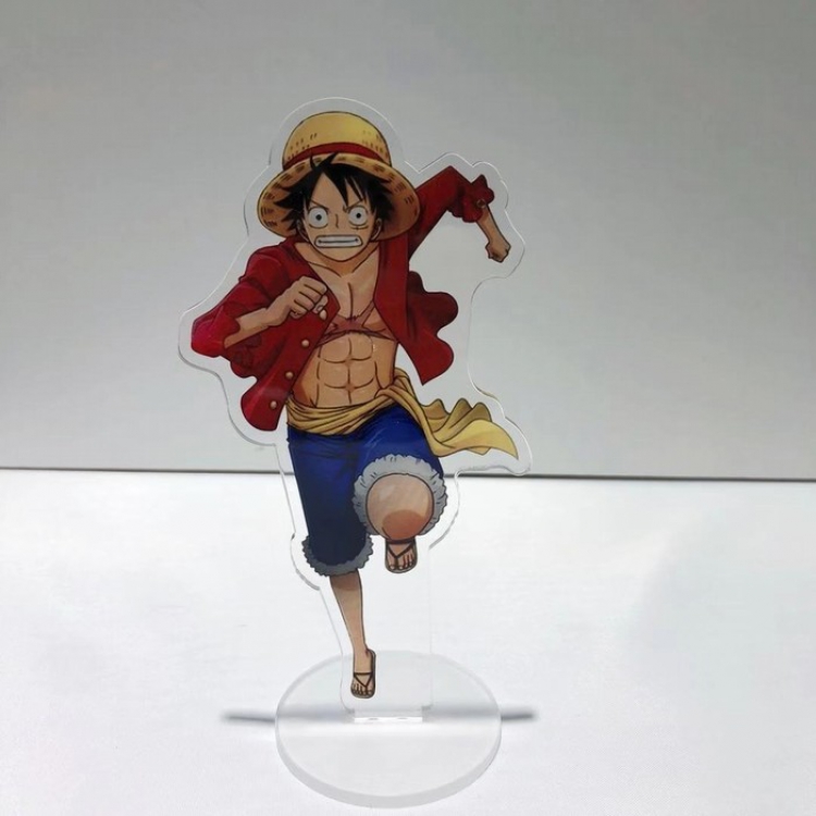 One Piece Acrylic Standing Plates 12CM Style C