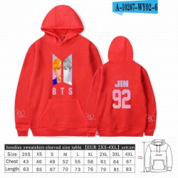 BTS Long sleeve Sweatshirt Hoo...