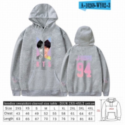 BTS Long sleeve Sweatshirt Hoo...