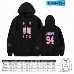 BTS Long sleeve Sweatshirt Hoo...