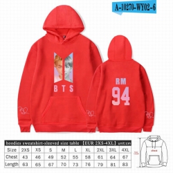 BTS Long sleeve Sweatshirt Hoo...