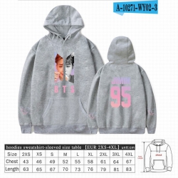 BTS Long sleeve Sweatshirt Hoo...