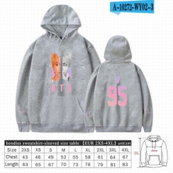 BTS Long sleeve Sweatshirt Hoo...