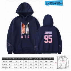 BTS Long sleeve Sweatshirt Hoo...