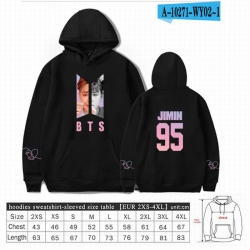 BTS Long sleeve Sweatshirt Hoo...