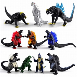 Godzilla Dinosaur a set of 10 ...