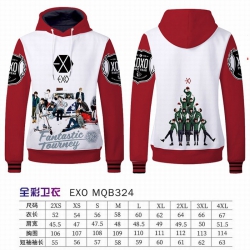 EXO Full Color Long sleeve Pat...