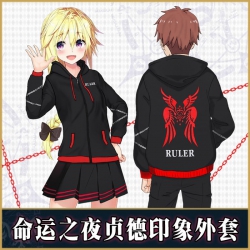 Fate stay night COS Hoodie Zip...