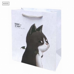 Cute cat A505 Paper bag Gift b...
