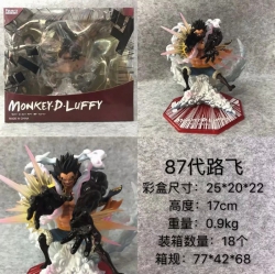 One Piece 87 Luffy Boxed Figur...