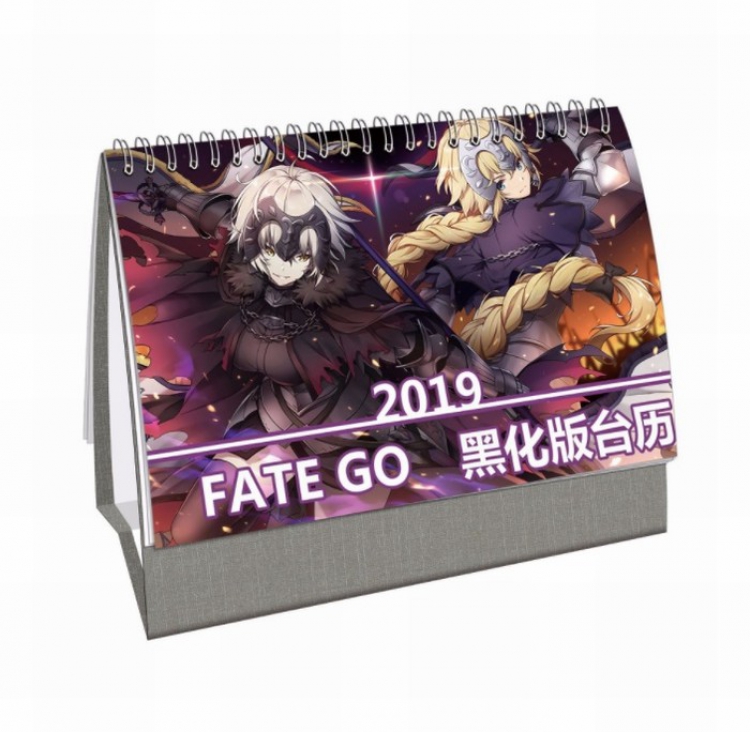 Fate stay night Anime around 2019 Collector's Edition desk calendar calendar 21X14CM 13 sheets (26 pages)
