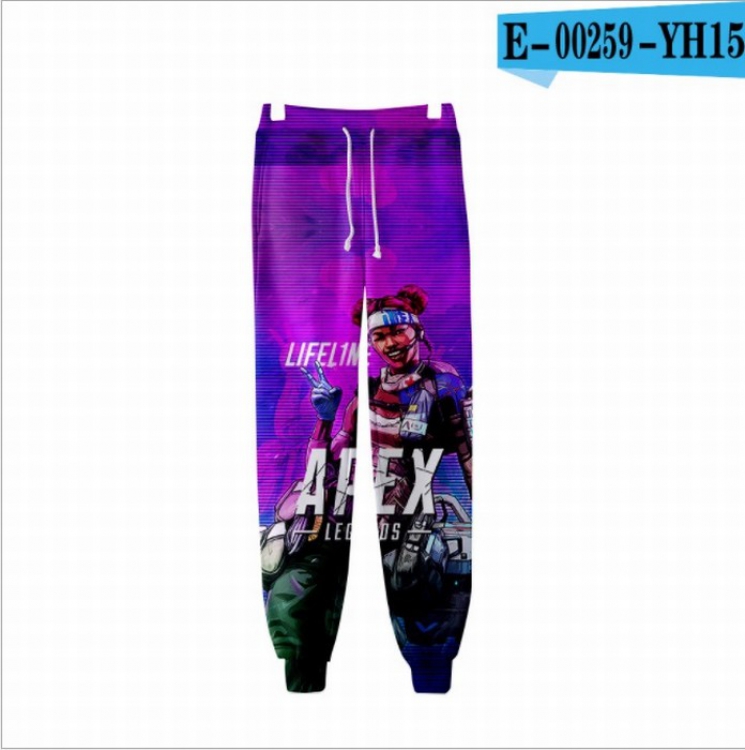 Apex Legends Trousers straight mid-waist printed casual pants price for 2 set 9 sizes from XXS to XXXXL E-00259