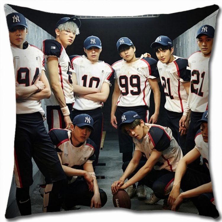 EXO Double-sided full color Pillow Cushion 45X45CM EXO-10 NO FILLING