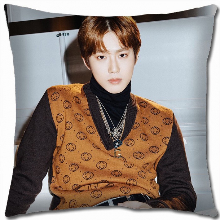 EXO Double-sided full color Pillow Cushion 45X45CM EXO-125 NO FILLING