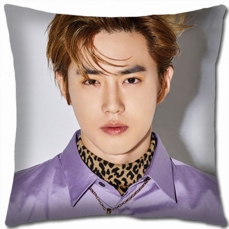 EXO Double-sided full color Pillow Cushion 45X45CM EXO-129 NO FILLING