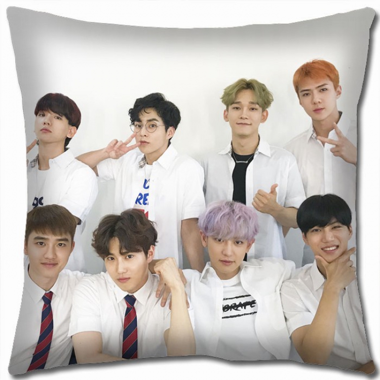 EXO Double-sided full color Pillow Cushion 45X45CM EXO-17 NO FILLING