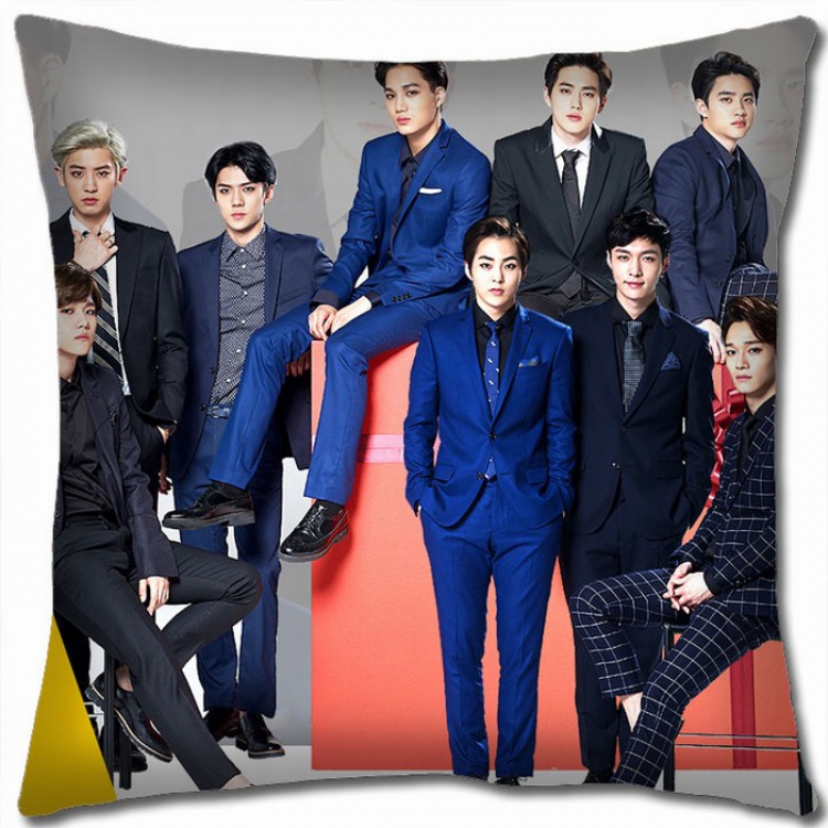 EXO Double-sided full color Pillow Cushion 45X45CM EXO-2 NO FILLING