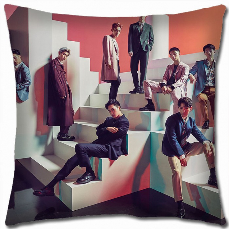 EXO Double-sided full color Pillow Cushion 45X45CM EXO-24 NO FILLING