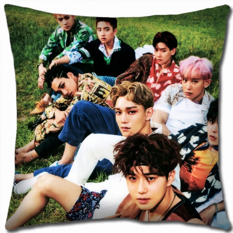 EXO Double-sided full color Pillow Cushion 45X45CM EXO-20 NO FILLING