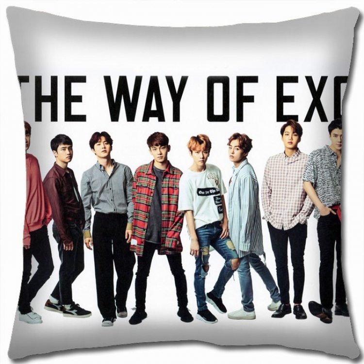 EXO Double-sided full color Pillow Cushion 45X45CM EXO-22 NO FILLING