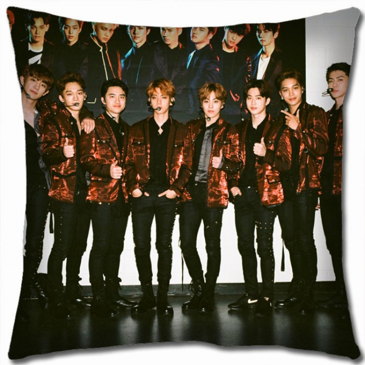 EXO Double-sided full color Pillow Cushion 45X45CM EXO-21 NO FILLING